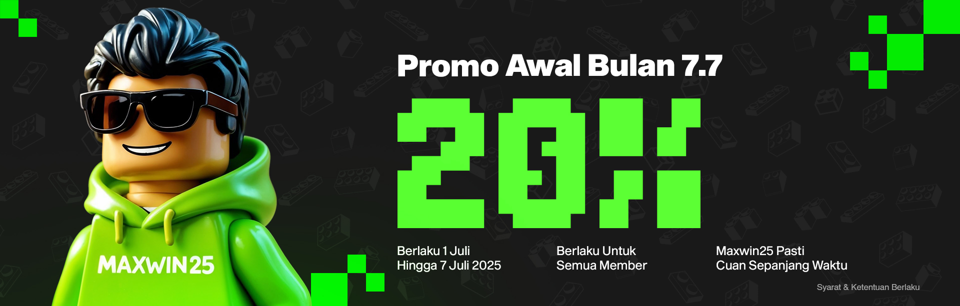 PROMO AWAL BULAN 7.7 