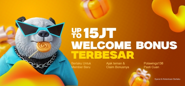 SPECIAL WELCOME BONUS UP TO Rp15.000.000