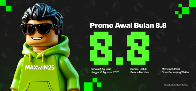 BONUS AWAL BULAN 8.8