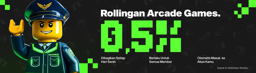 BONUS ROLLINGAN ARCADE UPTO 0.5%