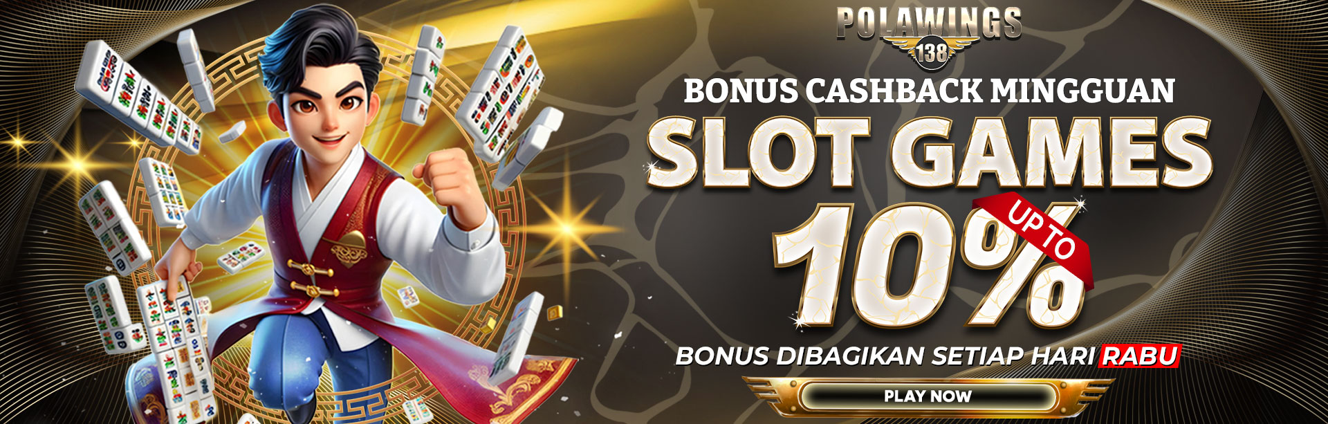 BONUS CASHBACK SLOT GAMES UP TO 10%